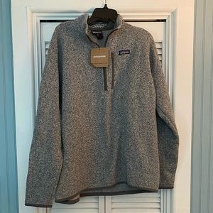 NWT Patagonia Men’s Better Sweater 1/4 ZIP